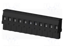 Connector: pluggable terminal block; plug; female; angled 90°