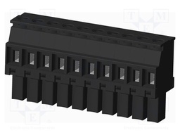 Connector: pluggable terminal block; plug; female; angled 90°