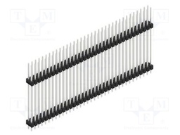 Connector: pin strips; pin header; male; PIN: 70; 2.54mm; THT; 2x35