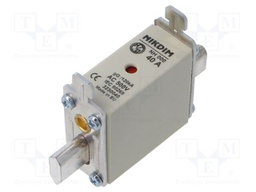 Fuse: fuse; gG; 40A; 500VAC; industrial; NH000