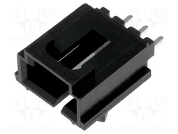 Socket; wire-board; male; SL; 2.54mm; PIN: 3; SMT; tinned; horizontal