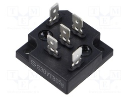 Bridge rectifier: three-phase