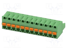 PCB connector, nominal cross section: 2.5 mm?, color: green,