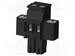 Connector: pluggable terminal block; plug; female; angled 90°