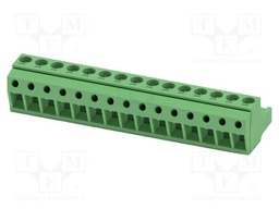 PCB connector, nominal cross section: 2.5 mm?, color: green,