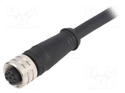 Plug; M12; PIN: 8; female; A code-DeviceNet / CANopen; Len: 15m