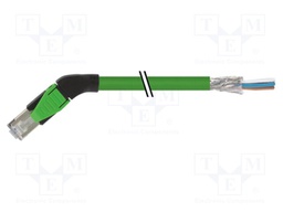 Connection lead; RJ45,male; IP20; 60VDC; 1.5A; 3m; Series: 7000