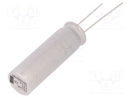 Capacitor: electrolytic; low impedance; 5100uF; 25VDC; ESR: 24mΩ