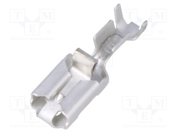 Terminal: flat; 6.3mm; 0.8mm; female; 1÷2.5mm2; crimped; for cable