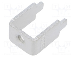 Straight; Plating: tinned; THT,screw terminal; Contacts: copper