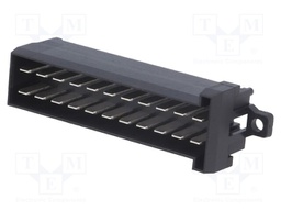 Connector: rectangular; Junior Timer; socket; male; straight