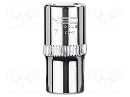 Socket; 6-angles,socket spanner; HEX 7mm; 1/4"; SUPERLOCK