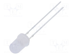 LED; 5mm; bipolar; red; 1560÷2180mcd; 15°; 20mA; 1.8÷2.6V; LED AC