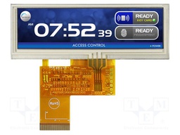 Display: TFT; 3.9"; 480x128; Illumin: LED; Dim: 105.5x37x4.58mm