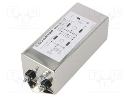 Filter: anti-interference; 250VAC; Cx: 2.2uF; Cy: 4.7nF; 1.23mH