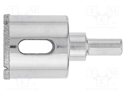 Hole saw; 35mm; Drill Bit: diamond; Holder: hexagonal