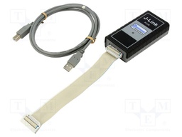 Programmer: debugger; 1.2÷5VDC; 20pin,USB B; 100x53x27mm; 1Mbps
