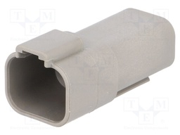 Connector: wire-wire; DT; plug; male; PIN: 4; IP68; Locking: latch