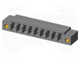 Connector: pluggable terminal block; socket; male; on PCBs