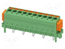 PCB direct plug, nominal cross section: 2.5 mm2, color: gree