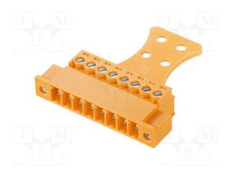 Connector: pluggable terminal block