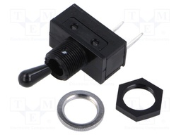 Switch: ROCKER; 16A/250VAC; Leads: 6,3x0,8mm connectors