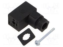 Plug socket; 6A; 300VDC; Electr.connect: DIN EN 175301-803