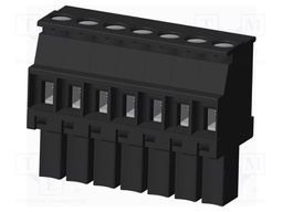 Connector: pluggable terminal block; plug; female; angled 90°