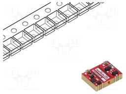 Isolated Board Mount DC/DC Converter, ITE, 1 Output, 2 W, 5 V, 400 mA