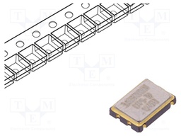 Generator: quartz; 3.6864MHz; SMD; 2.5V; ±50ppm; -40÷85°C
