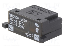 Surge arrestor; varistor; Series: 3RT20; Size: S0; 48÷127VAC