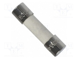 Fuse: fuse; quick blow; 500mA; 250VAC; ceramic,cylindrical; 5x20mm