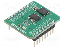 Click board; SRAM memory; SPI; ANV32AA1WDK66; 3.3/5VDC