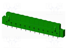 Connector: pluggable terminal block; socket; female; straight