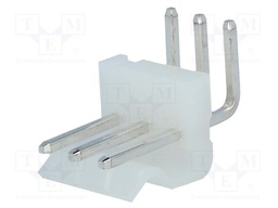 Socket; wire-board; male; 3.96mm; PIN: 3; THT; 250V; 7A; tinned; 10mΩ