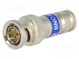 Plug; BNC; male; 75Ω; RG6; compression; Tool: CT2-AS-EX,PCT-AIO-CT
