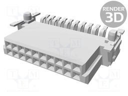 Connector: PCB to PCB; female; PIN: 20; 1.27mm; Series: har-flex