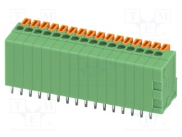 PCB terminal block, rated current: 6 A, rated voltage (III/2