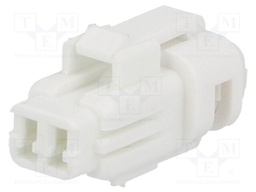 Connector: wire-wire/PCB; 565,E-Seal; plug; female; IP67; white