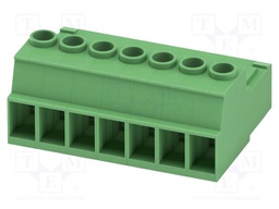 PCB connector, nominal cross section: 6 mm?, color: green, n