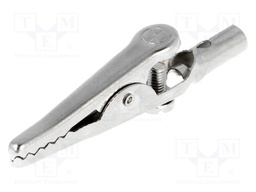 Crocodile clip; 5A; 60VDC; 4mm; Type: non-insulated