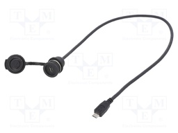 Adapter cable; USB B micro plug,USB B micro socket; 1310; IP67