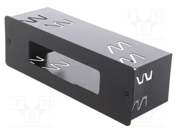 Mounting half frame for CB radio; President; with center hole