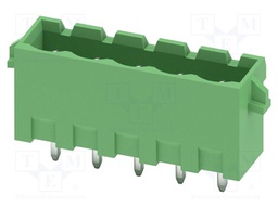 PCB headers, nominal cross section: 2.5 mm?, color: green, n