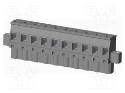 Connector: pluggable terminal block; plug; female; angled 90°