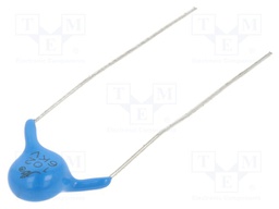 Capacitor: ceramic; 1nF; 6kVDC; Y5V; ±20%; 10mm