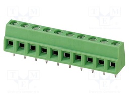 PCB terminal block, rated current: 13,5 A, rated voltage (II