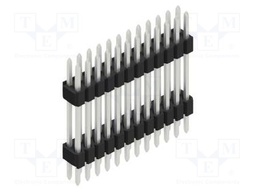 Connector: pin strips; pin header; male; PIN: 24; 1.27mm; THT; 2x12