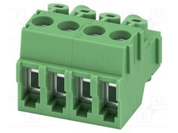 PCB connector, nominal cross section: 1.5 mm?, color: green,