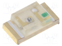 LED; SMD; 1206; red; 36÷80mcd; 3.2x1.6x1.1mm; 120°; 1.85÷2.5V; 20mA